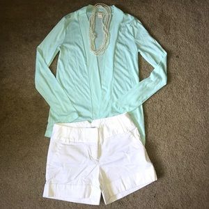 Mint green light cardigan